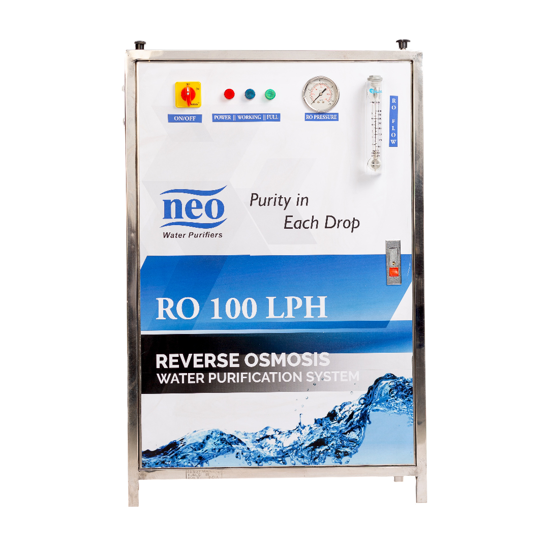 100 LPH RO + UV water purifier